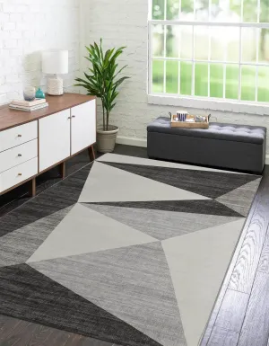 Tokyo Geo Grey Rug