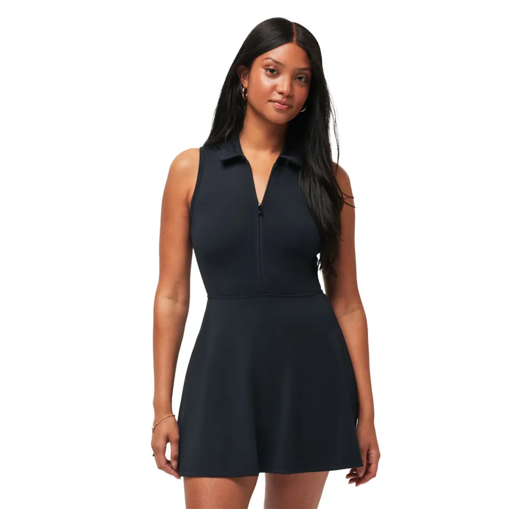 TravisMathew Moveknit Sleeveless Womens Zip Dress