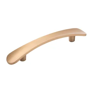Vale Collection Pull 3-3/4 Inch (96mm) Center to Center Champagne Bronze Finish